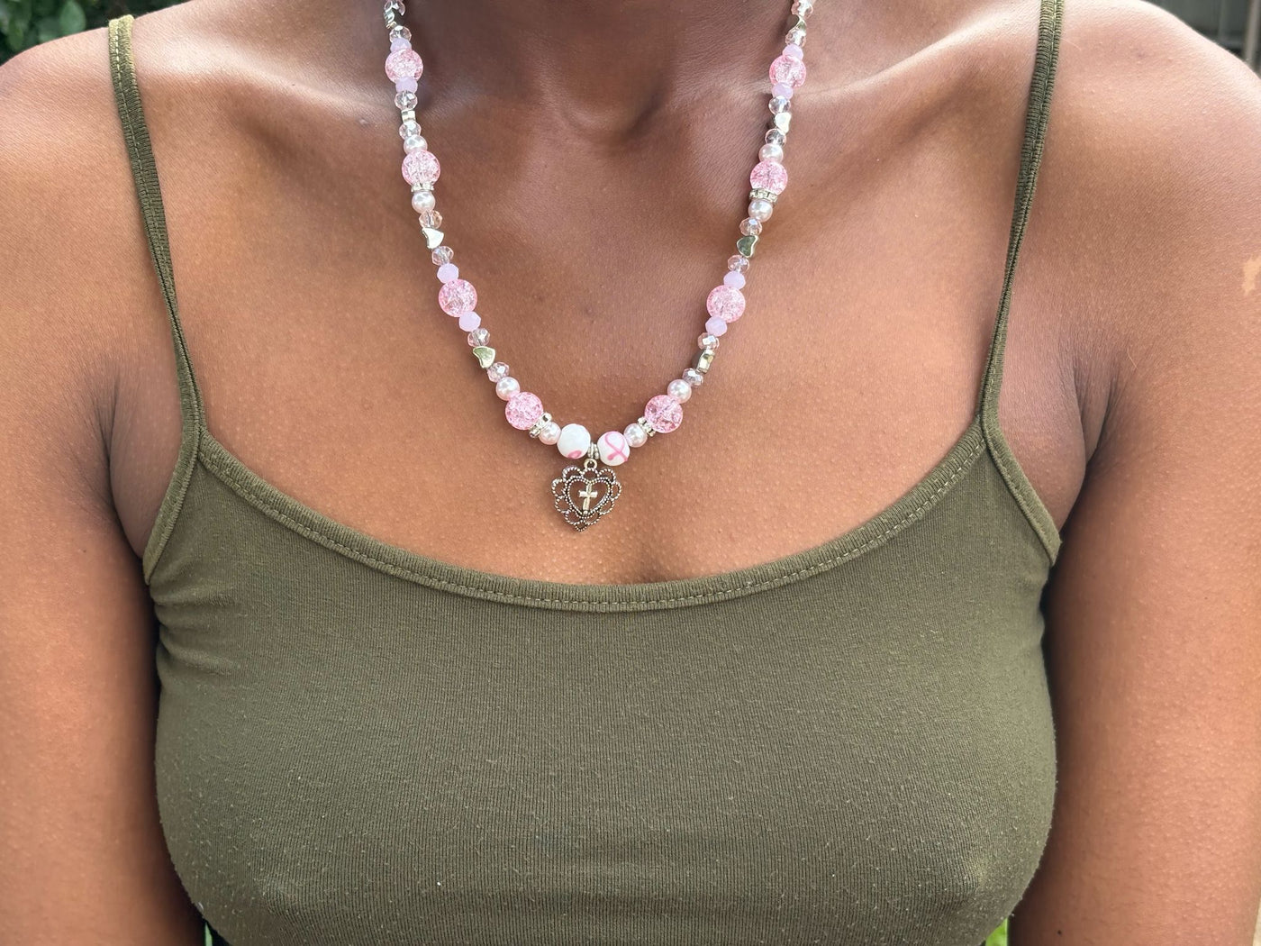 Artisan gemstone necklace