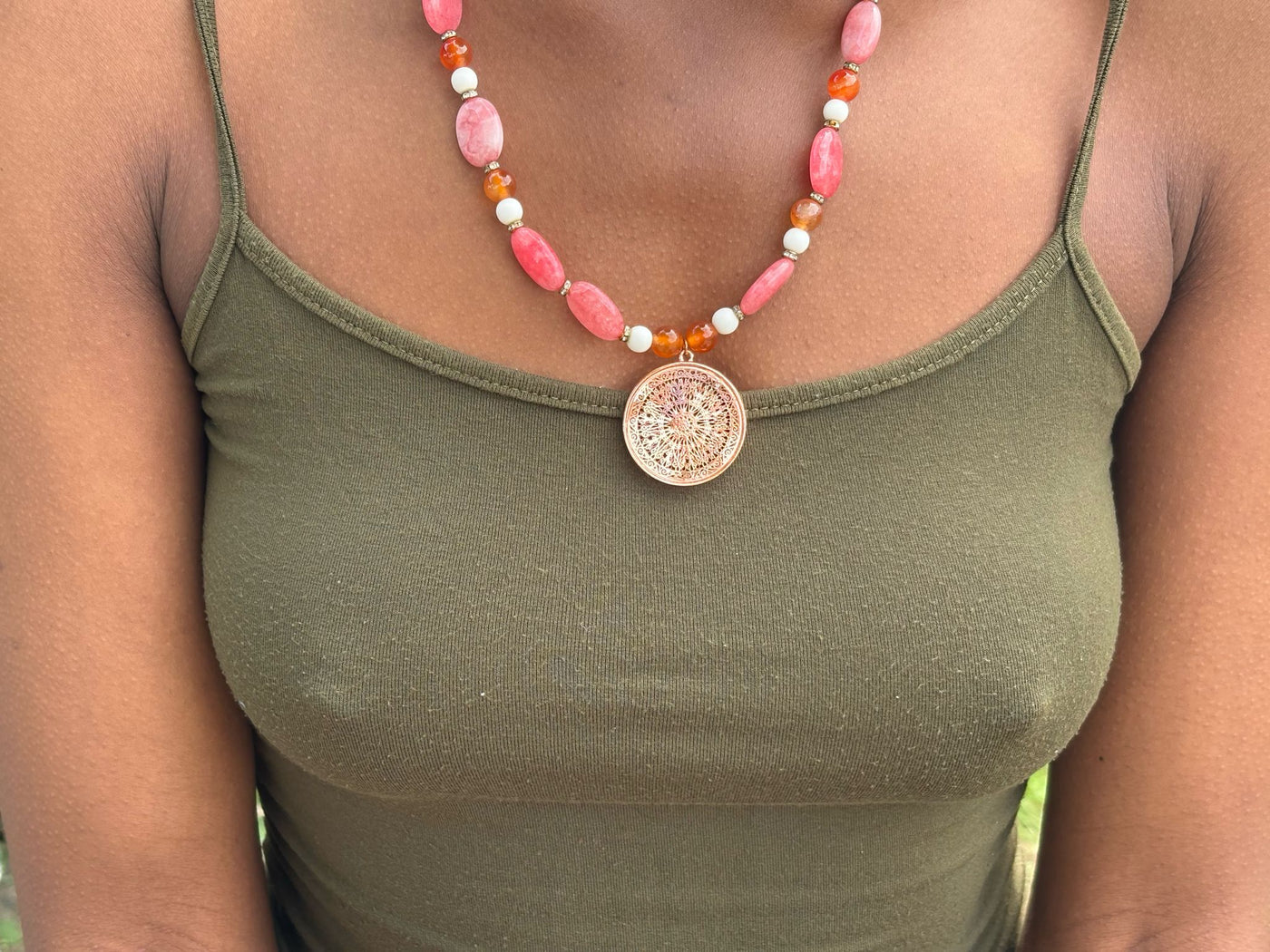 Rose Quartz Necklace