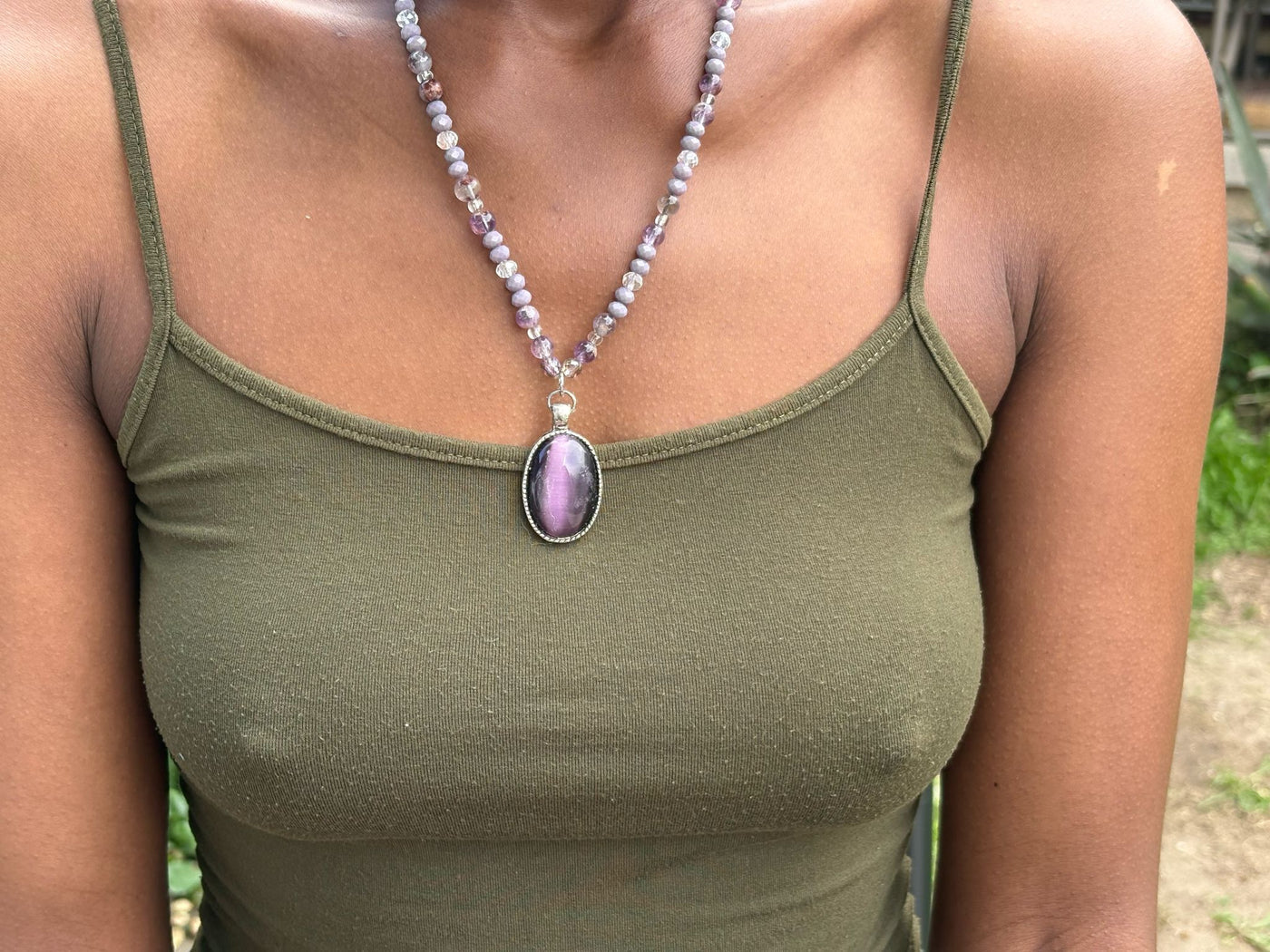 crystal pendant