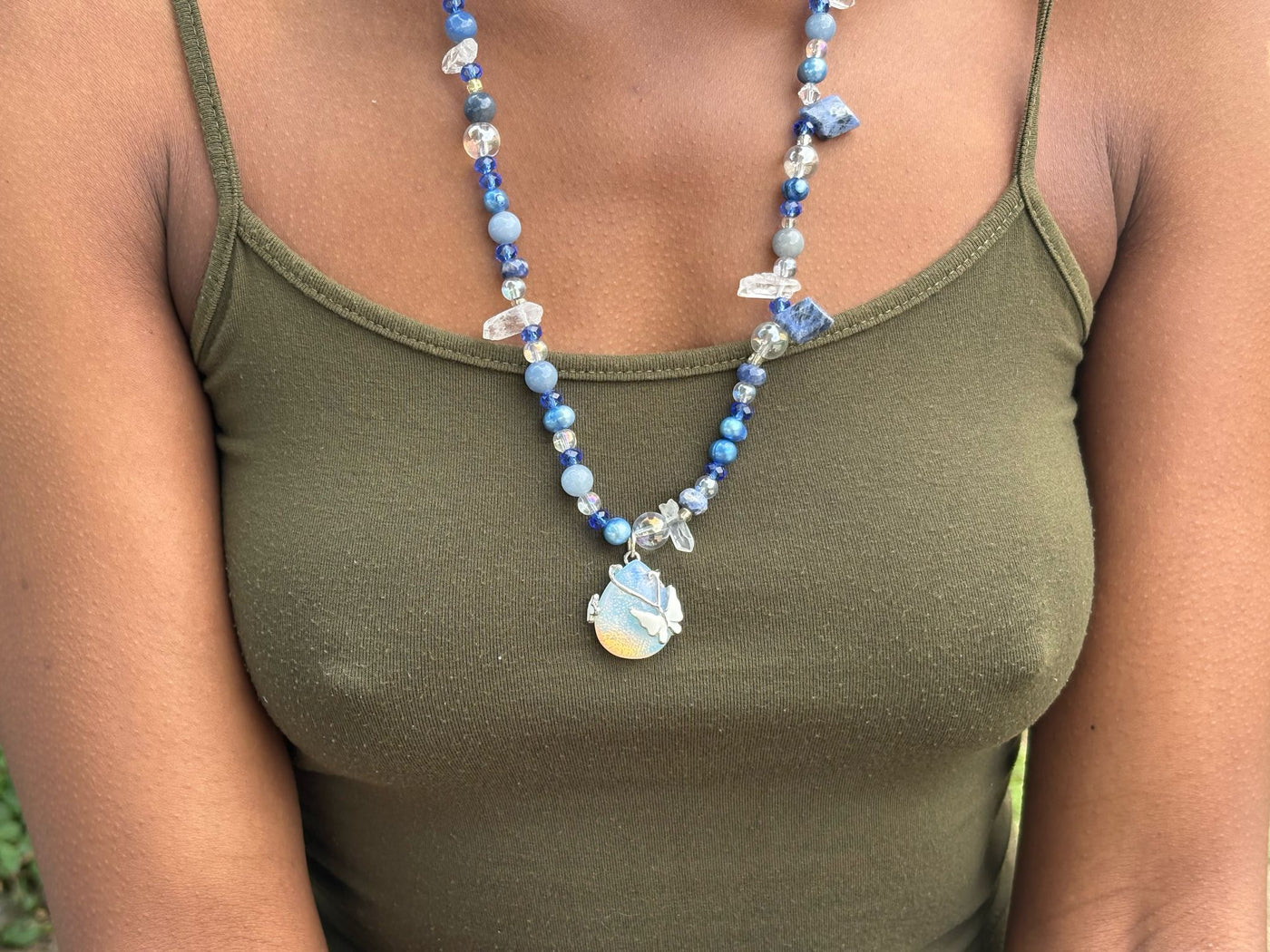 Handmade Stone Necklace