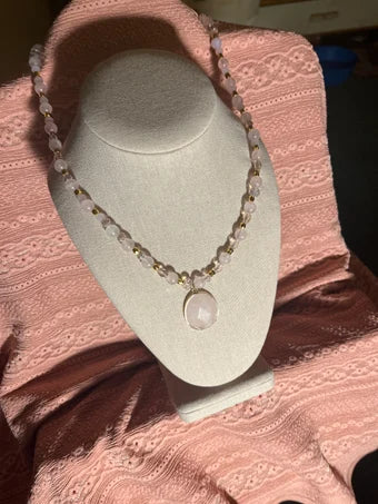 Pink Quartz pendant