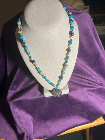 Blue locket